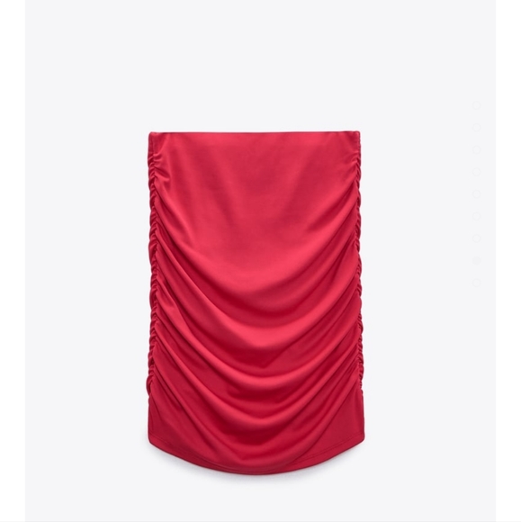 Gathered Skirt Strawberry Zara - Picture 9 of 9